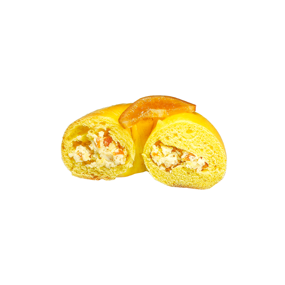 Sladký a osviežujúci pomarančový smotanový syr bagel Sladký a osviežujúci pomarančový smotanový syr bagel