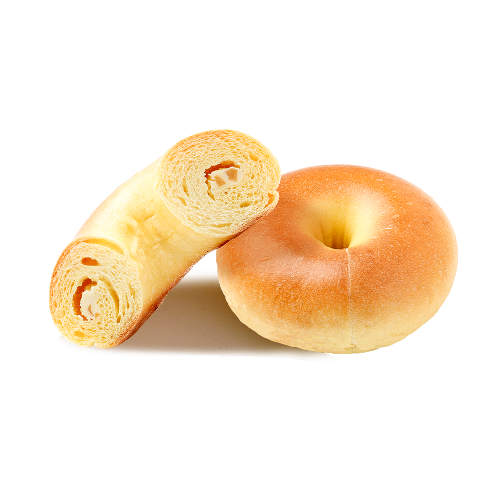 Kumquat citrónovo-smotanový syr bagel